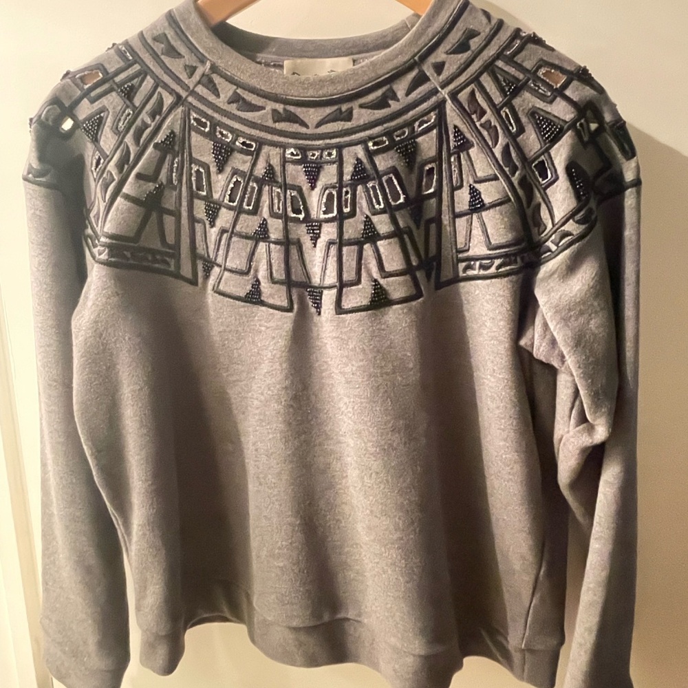 SEA New York sweatshirt with embellished details